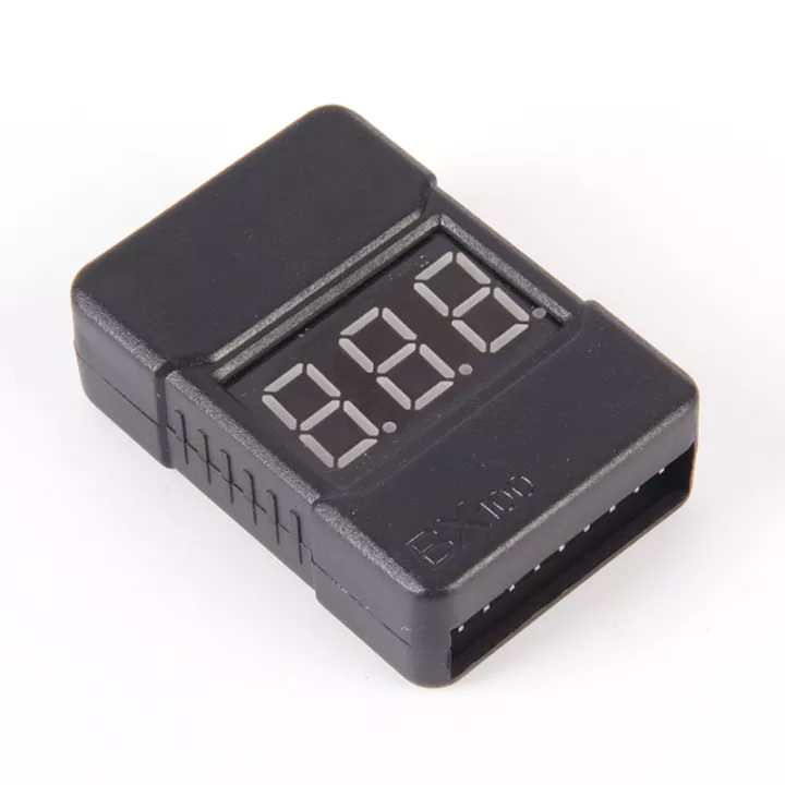 ของแท้ Bx100 batt lipo check and buzzer alarm Voltage Checker เครื่องวัดแบตลิโพ แบตเตอรี่ battery