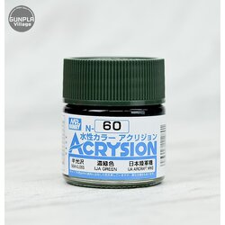 MR.ACRYSION COLOR N-60 IJA GREEN Mr.hobby 4973028112801