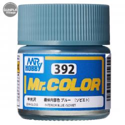 Mr.Color C392 Interior Blue Soviet Semi-Gloss MR.HOBBY 4973028736861