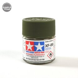 Tamiya 81789 Acrylic Mini XF-89 Dark Green 2 Tamiya 45207341