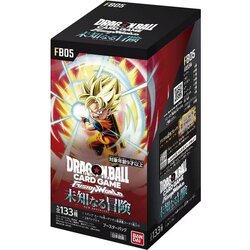 Bandai Dragon Ball Super Card Game Fusion World Booster Pack FB05 New Adventure แบบกล่อง (24 ซอง) 4582769721809 (การ์ด)