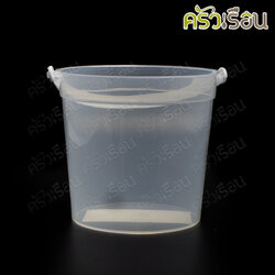 TOP plastic ice bucket with handle Ø 15 cm. H 14 cm. Capacity 1.7 liters NO.134