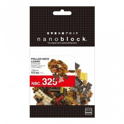 Kawada nanoblock NBC_325 Frilled-Neck Lizard 4972825218747 (นาโนบล็อค)