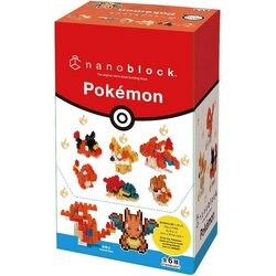 Kawada nanoblock mininano NBMC_11S Pokemon Fire Type (Box of 6) 4972825219096 (นาโนบล็อค)
