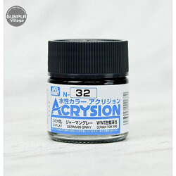 MR.ACRYSION COLOR N-32 GERMAN GRAY Mr.hobby 4973028111682