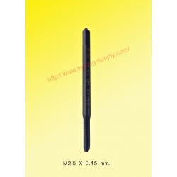 แมชชีนต๊าปไร้เศษรูตัน M2.5x0.45 สีดำ