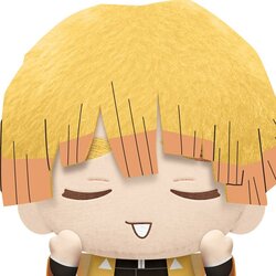 Banpresto Demon Slayer : Kimetsu No Yaiba Big Plush Zenitsu&Uzui (A:Zenitsu Agatsuma) 4983164179644 (Doll)