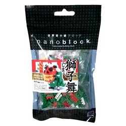 Kawada nanoblock NBC_129 Shishimai Lion Dance 4972825147092 (นาโนบล็อค)