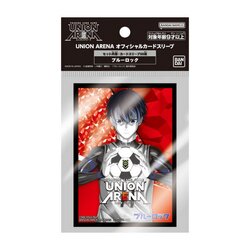 Bandai Union Arena Official Card Sleeve Blue Lock ซองใส่การ์ด (60 ซอง) 4570118084705 (การ์ด)