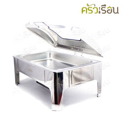 FOFO Food Warmer, Glass Lid, Automatic Open-Close, 9 Liters, SA7323G, FOFO Brand, Buffet Tray