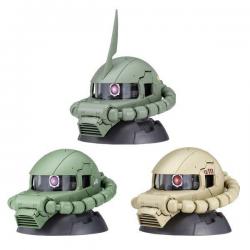 (ยกเซ็ต 3 หัว) Gundam Exceed Model Zaku Head Set 5 BANDAI 4549660294979-3