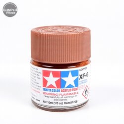 Tamiya 81706 Acrylic Mini XF-6 Copper Tamiya 45035531