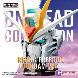 Bandai BN Head Collection Rising Freedom Gundam 6974913233678 (Toys)