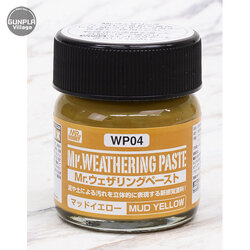 Mr.Hobby MR.WEATHERING PASTE WP04 Mud Yellow 4973028631128