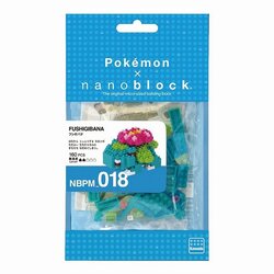 Kawada nanoblock Pokemon NBPM_018 Fushigibana (Venusaur) 4972825203828 (นาโนบล็อค)