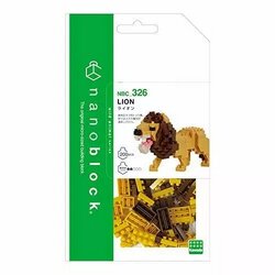 Kawada nanoblock NBC_326 Lion 4972825219119 (นาโนบล็อค)
