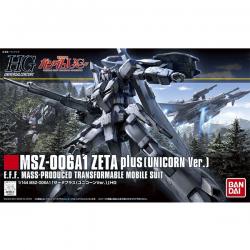Bandai HG Zeta Plus (Unicorn Ver.) 4543112895776 4573102604026 (Plastic Model)