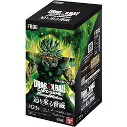 Bandai Dragon Ball Super Card Game Fusion World Booster Pack FB06 Rivals Clash แบบกล่อง (24 ซอง) 4582769824548 (การ์ด)