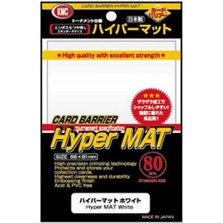 KMC Card Barrier Hyper MAT White 80 Pcs 66x91mm ซองใส่การ์ด 4521086001560 (การ์ด)