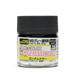 MR.GUNDAM COLOR UG05 MS Metallic Gray U.E. 4973028935691 Mr.Hobby