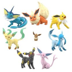 Bandai 1/20 Pokemon Scale World Paldea Region Eevee Evolve Set 4570117914164 (Figure)
