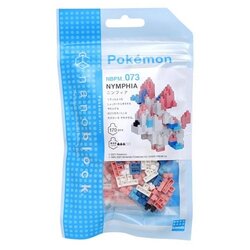 Kawada nanoblock Pokemon NBPM_073 Nymphia (Sylveon) 4972825220078 (นาโนบล็อค)