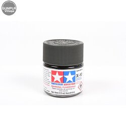 Tamiya 81510 Acrylic Mini X-10 Gun Metal Tamiya 45032790