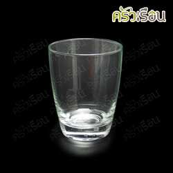 UNION GLASS แก้วน้ำ เทียร่า 262 ml. (9 oz.) เตี้ย #338 TUMBLERS TD 76.80 x BD 49.60 x H 96.50 mm.