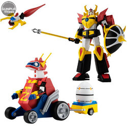 Bandai SMP (Shokugan Modeling Project) Time Bokan Series Gyakuten! Ippatsuman Tockyu Zaurus Set 4549660583554 (Plastic Model)