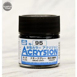 MR.ACRYSION COLOR N-95 SMOKE GRAY Mr.hobby 4973028112580