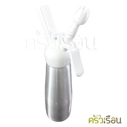 Mosa Cream Whipper ขวดวิปครีม 0.5 ลิตร - หัวฉีดพลาสติก กระบอกอลูมิเนียม