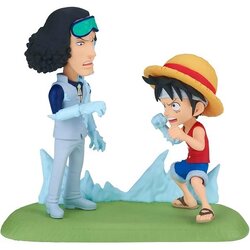 Banpresto WCF One Piece World Collectable Figure Log Stories - Monkey D. Luffy & Kuzan 4983164286885 (Figure)