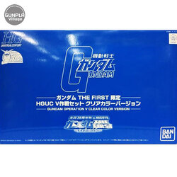 Bandai HG Gundam Operation V Clear Color Ver X000BWNQSZ (Plastic Model)