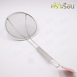 FOFO Stainless steel strainer with handle diameter 20 cm, FOFO brand SJ720, wire mesh strainer, sieve.