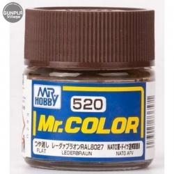 Mr.Color C520 Lederbraun Flat MR.HOBBY 4973028736571