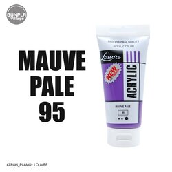 Louvre Acrylic 095 Mauve Pale 80 ml LOUVRE 8851596080950