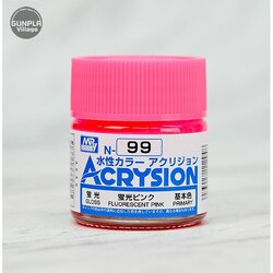 MR.ACRYSION COLOR N-99 FLUORESCENT PINK Mr.hobby 4973028112948