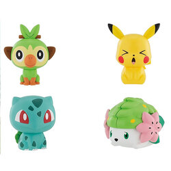 BANDAI (ครบ Set 4 หัว) CAPCHARA Pokemon 12 4549660502258 (Figure)