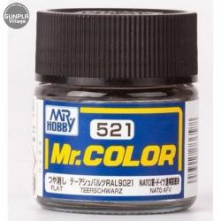 Mr.Color C521 Teerschwarz Flat MR.HOBBY 4973028736588