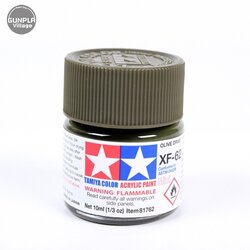 Tamiya 81762 Acrylic Mini XF-62 Olive Drab Tamiya 45035883