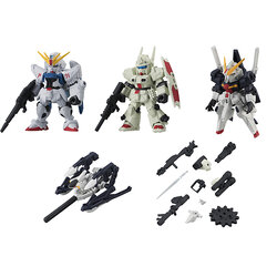 Bandai (ครบ Set 5 ลูก) Gashapon Gundam Mobile Suit Ensemble 08 4549660296973 (Plastic Model)