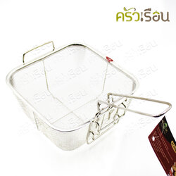 US ตะกร้าของทอด 21 x 21 x 8 ซม. FF-2121 กระชอนทอด