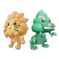 Bandai Clay Model Kit Animal Unchi Set 2 Tyrannosaurus & Lion 4573102691705 (Plastic Model)