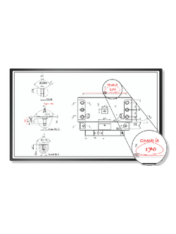 จอทัชสกรีน 86WR60AE 86" UHD IR Touch 20 points Android 8.0 INTERACTIVE DISPLAY