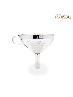 US กรวยกรอกน้ำ กรองน้ำมัน 12 ซม. สเตนเลส 201 OF-12