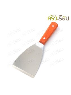 M-WELL ตะหลิว เกรียงญี่ปุ่น ด้ามไม้ 3 นิ้ว 7.4 x 20 ซม. KC731 เกรียง ตะหลิว ที่แซะ