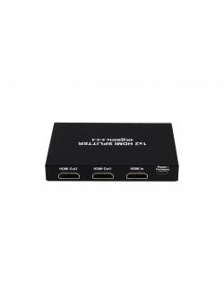 1x2 HDMI Splitter HDCP2.2 Supports 3D 4K 18G HDR EDID