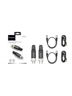 Saramonic Blink800 B2 ไมโครโฟนไร้สาย คลื่น 5.8 GHz (1ตัวรับ1ตัวส่ง)