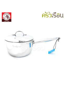 Zebra หม้อด้าม Estio Pro II ตราหัวม้าลาย มีขนาดให้เลือก ใช้กับเตาแม่เหล็กไฟฟ้าได้ 168227 168228