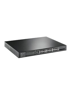 TPL-TL-SG3428XMP JetStream 24-Port Gigabit and 4-Port 10GE SFP+ L2+ Managed Switch with 24-Port PoE+